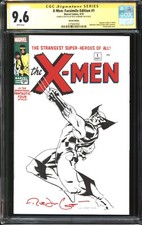 X-Men: Facsimile Edition (2019) #1 Sketch Edition CGC Signature Series 9.6 NM+ S picture