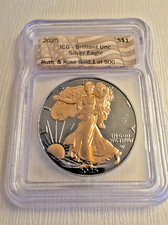 2025 W Silver Eagle ICG Ruthenium & Rose Gold 1/500 picture