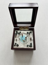 Mr. Christmas Animated Music Box Snowman Jamboree Skaters Winter Scene 4