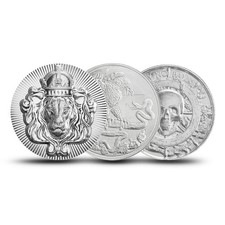 2 oz Silver Rounds (Secondary Market, Varied Design) Random Brand picture