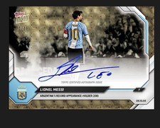 Lionel Messi - 2026 Topps NOW - Final Farewell Presale Chance At 1/1 Auto 1 card picture
