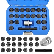 22PCS Wheel Locking Nut Key Kit Compatible with VW VAG Volkswagen, Wheel Lock... picture