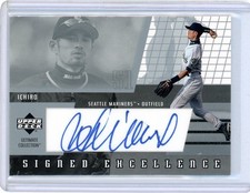 ICHIRO SUZUKI 2002 UD Ultimate Collection BASEBALL #I6 Autograph AUTO CARD picture