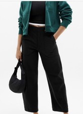 NWT ATHLETA BLACK SKYLINE PANTS SIZE 8 - $139 RETAIL picture