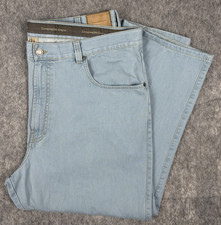 Ermenegildo Zegna Jens Mens 44B Light Blue Denim Straight Leg 5 Pocket Italy picture