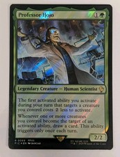 Professor Hojo (Surge Foil) Commander: Final Fantasy - MTG RARE picture