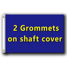 CUSTOM PERSONALISED PRINTED FLAG BANNER - ANY SIZE - ANY FREE DESIGN - UK SELLER picture