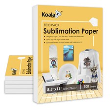 Koala Sublimation Paper 8.5x11 500 Sheet for Inkjet Heat Transfer Bulk Wholesale picture