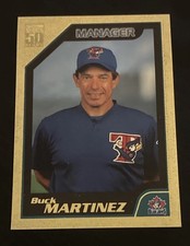 2001 Topps Traded & Rookies Gold Buck Martinez #T148 Blue Jays /2001 picture