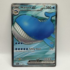 Wailord EX 097/084 Pokémon ME05: Pitch Black Ultra Rare Holo 2026 NM picture