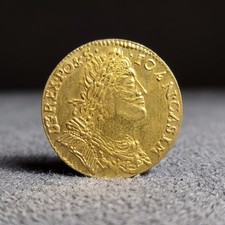 1650 Poland Lithuania 2 Ducat Dwudukat King John II Casimir Coin Kop 1881 picture