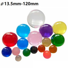 Glass Beads Marbles 13-120mm Crystal Glass Balls Decorative Sphere Colorful picture