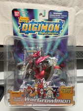 Vintage 2001 Bandai Digimon WarGrowlmon Digi-Warrior Action Figure 5” Carded picture