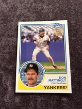 2018 Topps New Era 1983 Design Don Mattingly #T83-13 picture