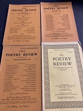 Poetry: Poetry Review - August-September 1949 + April-May 1949 (SET OF 4 BOOKS) picture