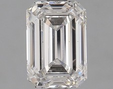 GIA Certified 2.01 G VS2  Lab Grown Emerald Cut Diamond *VIDEO picture