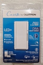 Lutron | Caseta •DIVA Smart Dimmer Light Switch (DVRF-6L-WH-R) WHITE *NEWEST MOD picture