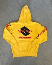 Justin Bieber Coachella 2026 SKYLRK Swag Retro Stadium Hoodie Yellow - Medium picture