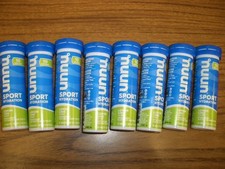 8 Tubes Nuun Sport Hydration Electrolyte Tablet (10ct each) Lemon Lime 4/2028 picture
