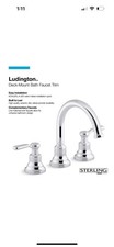 KOHLER Sterling T29364-4-CP Ludington Bathtub Faucet Set Chrome New TRIM ONLY picture