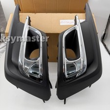 Pair Fog Light Lamp Covers Bezels For Subaru Legacy 2018-2019 Left + Right Side picture