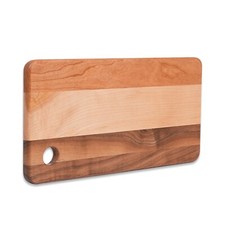 CONSDAN Cutting Board, Mix Hardwood, Small picture