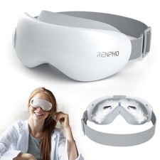 RENPHO Eyespa Mist Mask Eye Massager Heated Steam, Bluetooth Music, Rechargeable picture