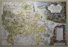 Principatus Silesiae Karnoviensis - Silesia - Homann Erben -original 1750 Rare picture