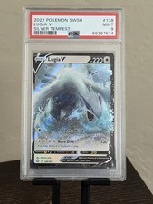 PSA 9 Lugia V Ultra Rare Silver Tempest 138/195 picture