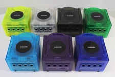 Nintendo GameCube Clear or Solid Color Console GC US NTSC-U/C White LED Recapped picture