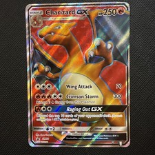 Pokemon TCG Charizard GX SM60 Full Art Holo Promo Card #SM60 LP picture