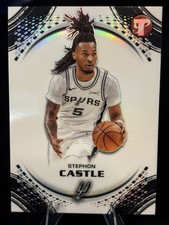 2025-26 Topps Pristine Stephon Castle Spurs Refractor picture