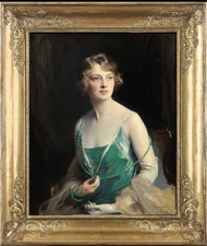 Hand Painted Classical Oil Painting Portrait of Woman Art Canvas Vintage Style picture