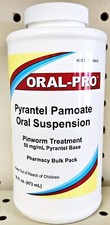 Oral Pro Pyrantel Pamoate Oral Suspension, 50mg/ml, 16 Ounce, Vanilla Flavor picture