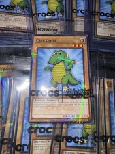 Konami Yu-Gi-Oh TCG Crocs Crocodile Promo Card Rare YuGiOh English Rare picture
