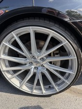 Vossen 20” Silver Multi-Spoke Wheels + 265/35ZR20 Tires – Set of 4 – Mercedes picture