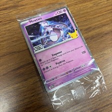 Pokemon 30th Celebration Mewtwo PROMO “What’s your favorite” SEALED #063/128 picture
