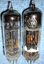 2 RCA 6X4 Vacuum Tubes Rectifiers for Eico Grommes Heathkit Scott Seeburg Others picture