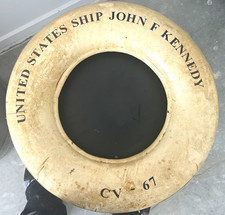 United States Ship USS John F. Kennedy CV-67 Life Ring Preserver / Life Buoy picture