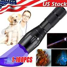 UV Flashlight Black Light Super Bright 120000lm Torch Ultra Violet Lamp LED picture