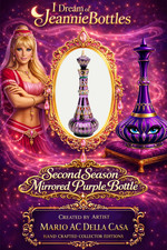 2nd Season Mirrored Purple I DREAM OF JEANNIE/GENIE BOTTLE *THE REAL ARTIST* picture