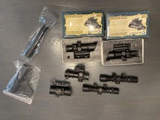 Barska UTG NC Star Red Dot Sight Scope 4x20 Pistol Brace Lot picture