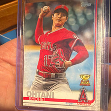 Topps 2019 Shohei Ohtani Los Angeles Angels MLB Base Set Card #600 picture