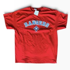 Vintage 2001 Texas Rangers Authetic Delta Pro Weights Size XL MLB Logo T Shirt picture