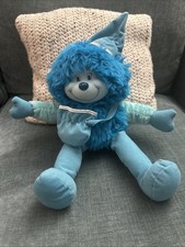 Vtg 1984 Rainbow Brite Blue Sprite Champ CLONE Animal Toy Korea Fakie 14” Plush picture