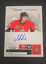 2011-12 Panini Playoff Contenders - Calder Contenders Mika Zibanejad #235... picture
