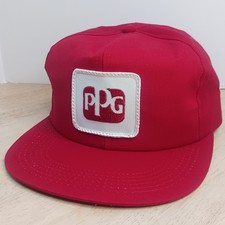 Vintage PPG Paints Patch Snapback Hat K-Products USA Made Promotional Cap picture