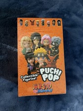 NARUTO SHIPPUDEN PUCHI POP MYSTERY FIGURES - FACTORY SEALED BOX - 8 BLIND BOXES picture