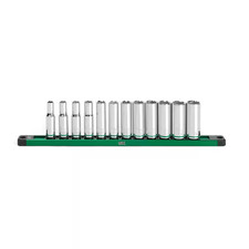 SK01347 Metric 3/8 In. Drive Set Deep Socket Set (12 Piece) picture