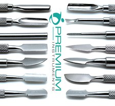 Set of 7 New Nail Pusher Cuticle Remover Manicure Pedicure Stainless Steel Tools picture